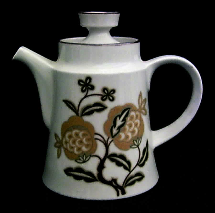 Salem Tea/Coffee Pot & Lid by Noritake-1