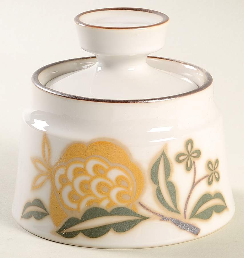 Salem Sugar Bowl & Lid by Noritake-1