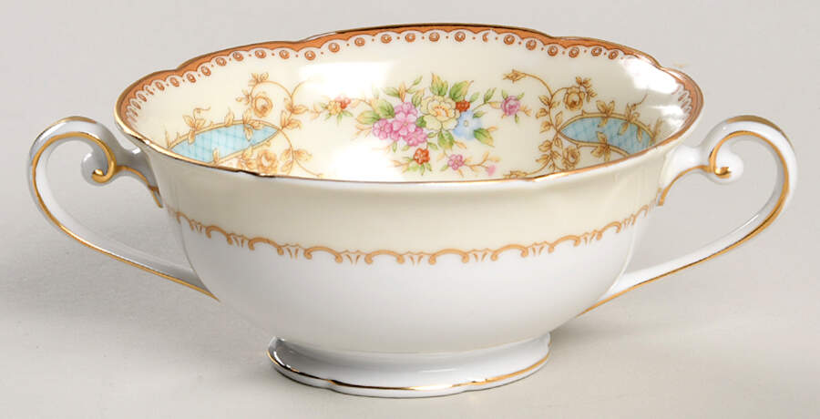 Salvador Footed Cream Soup Bowl by Noritake-1