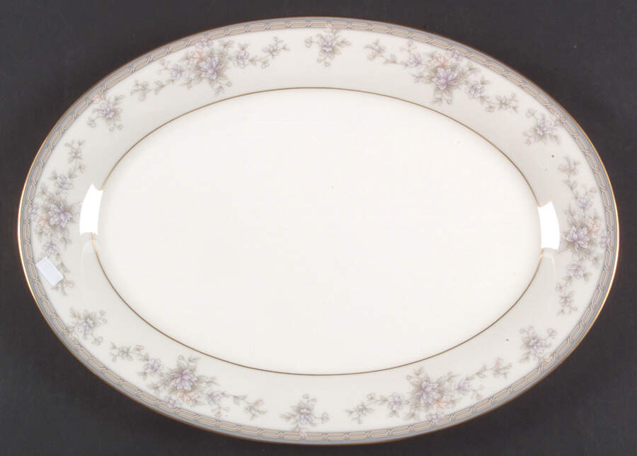 Salzburg 16" Oval Serving Platter by Noritake-1