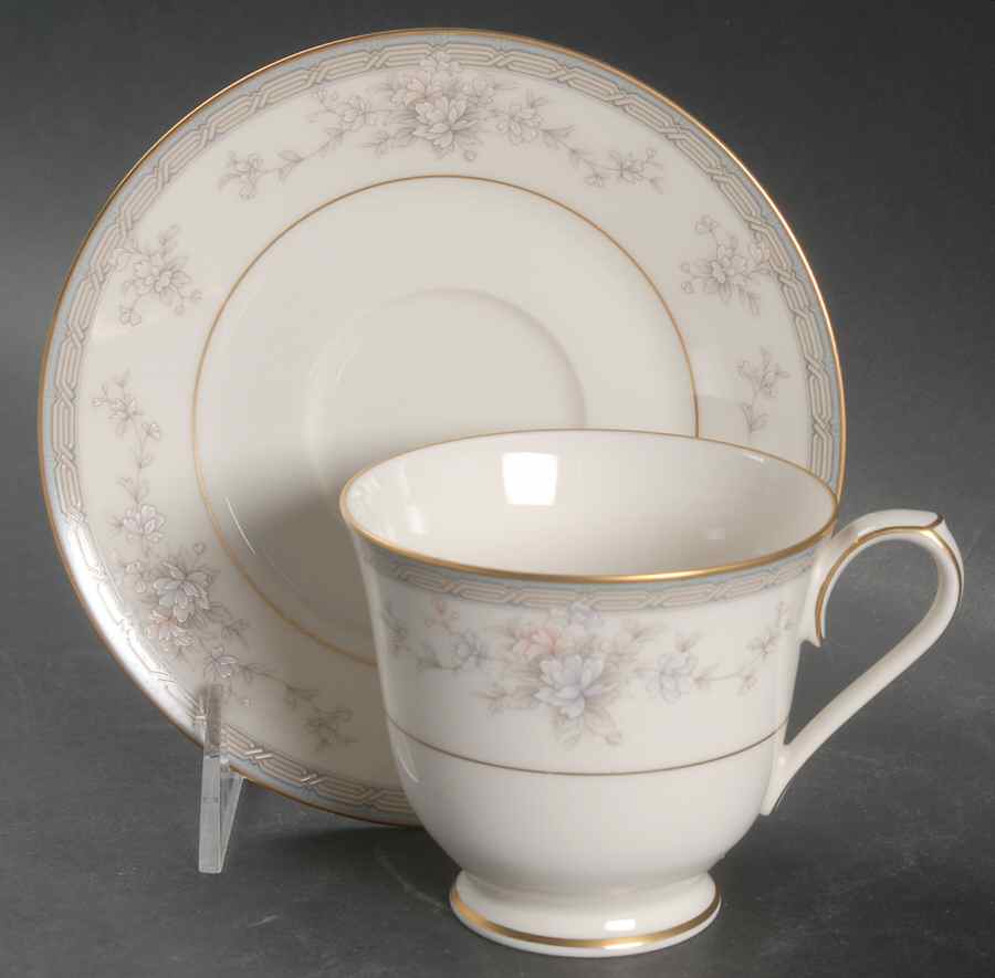 Salzburg Footed Cup & Saucer Set by Noritake-1