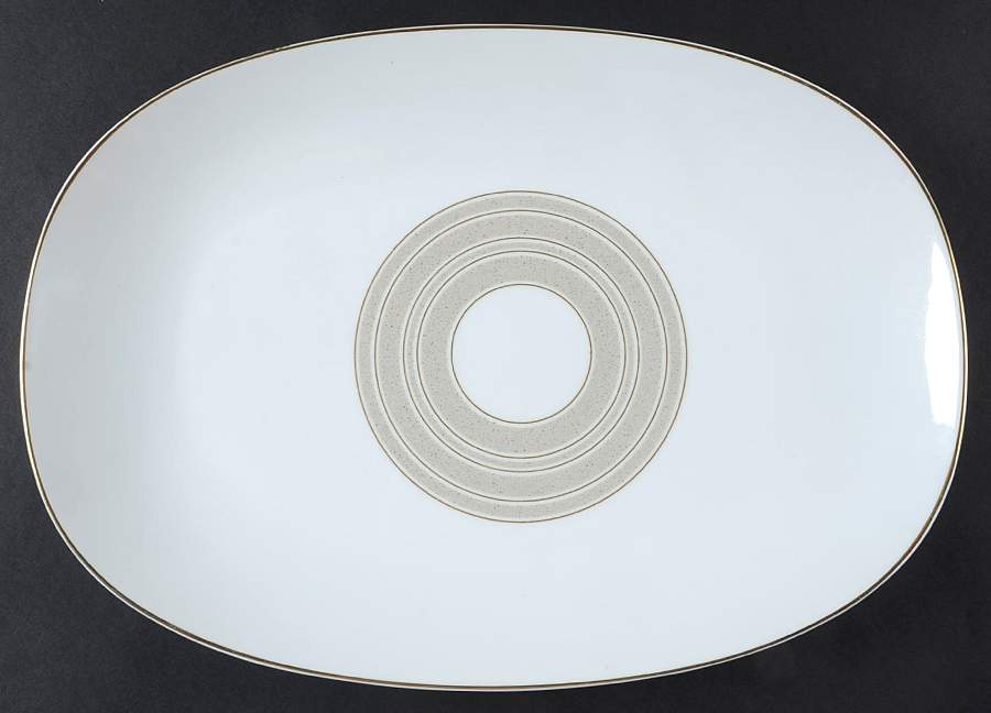 Samara 15" Oval Serving Platter by Noritake-1