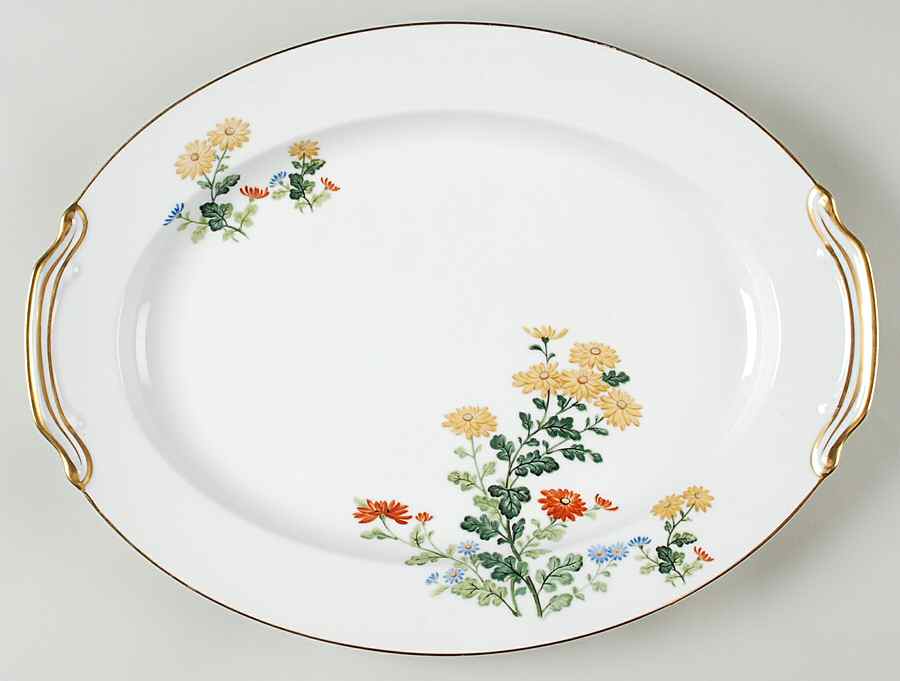 Sandra 16" Oval Serving Platter by Noritake-1