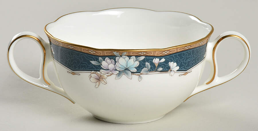 Sandhurst Flat Cream Soup Bowl by Noritake-1
