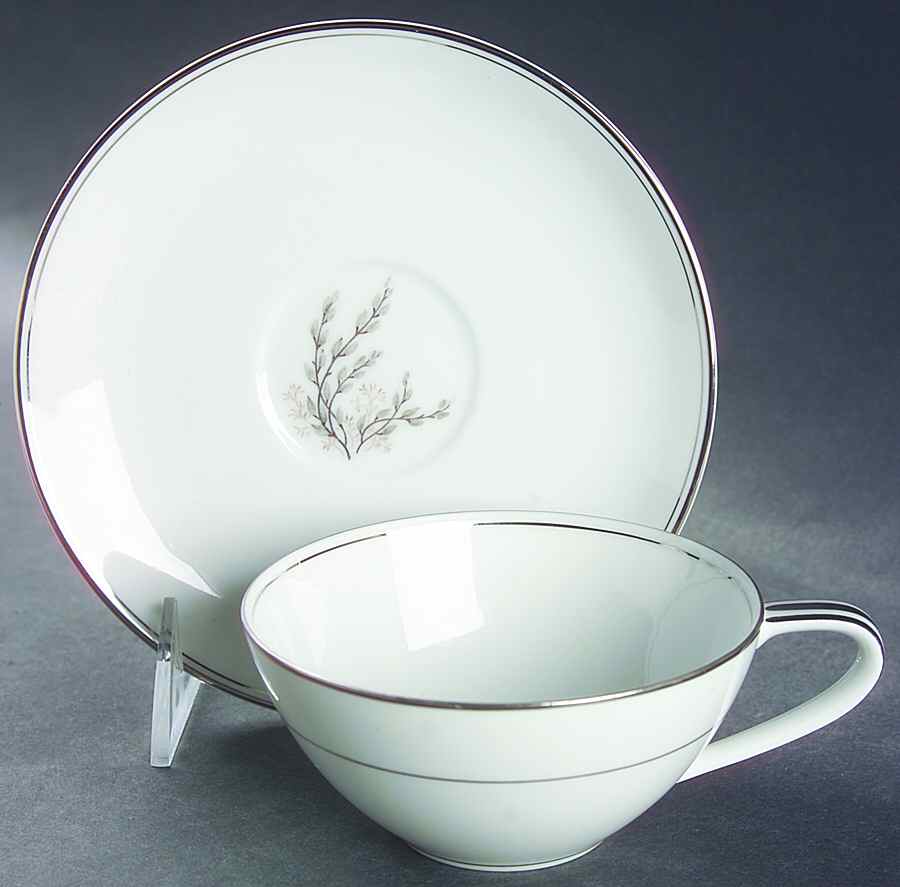 Sanford Flat Cup & Saucer Set by Noritake-1
