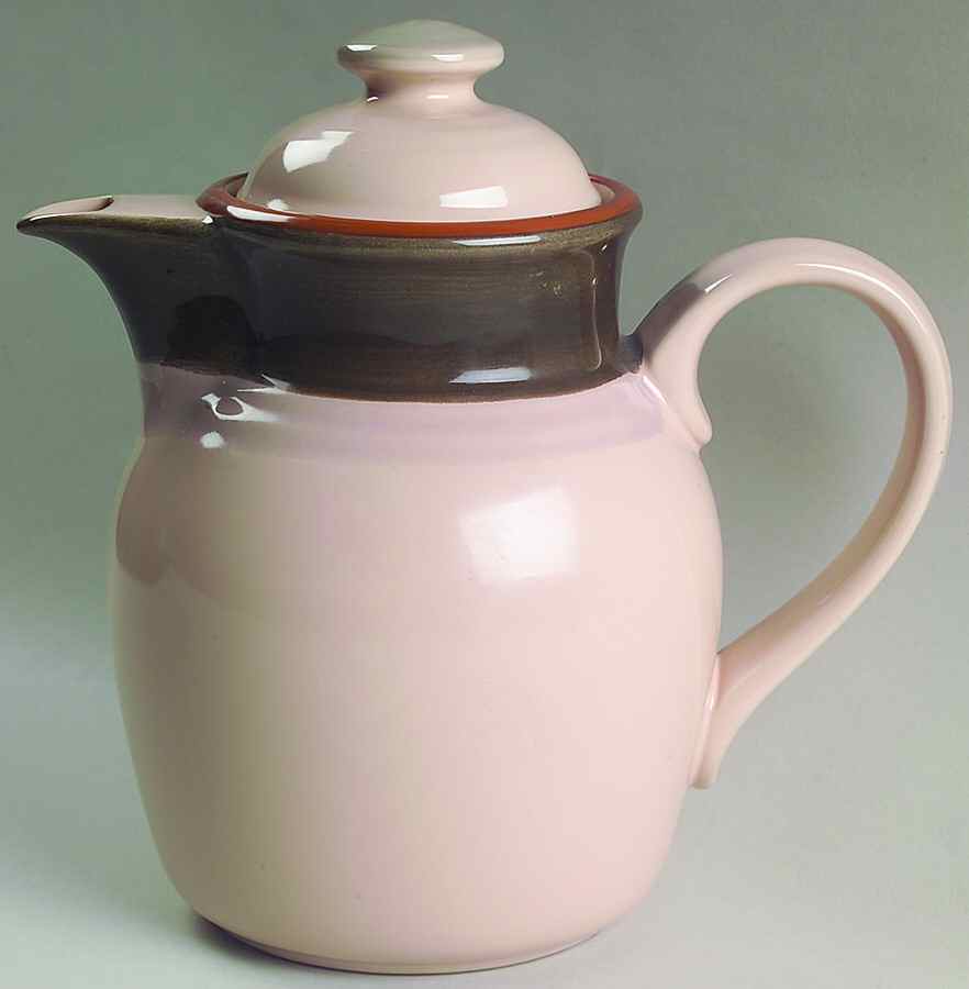 Sand Painting Tea/Coffee Pot & Lid by Noritake-1