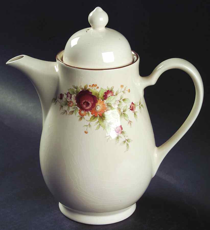 Santa Rosa Tea/Coffee Pot & Lid by Noritake-1