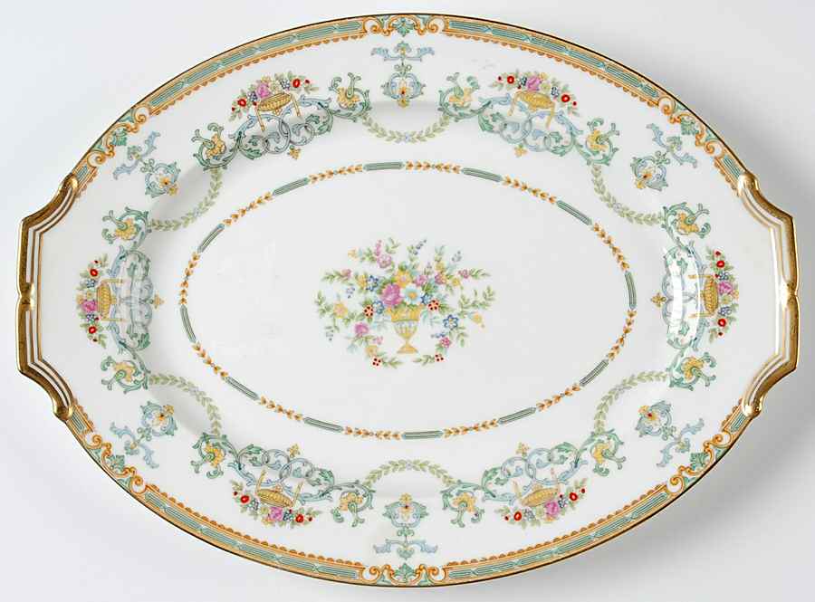 Saulsbury (No #, Smooth) 11" Oval Serving Platter by Noritake-1