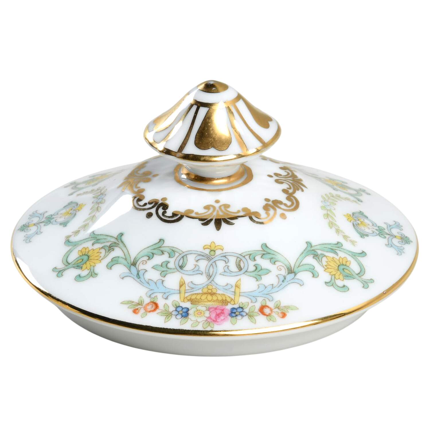 Saulsbury (No #, Scalloped) Lid for Sugar Bowl by Noritake-1