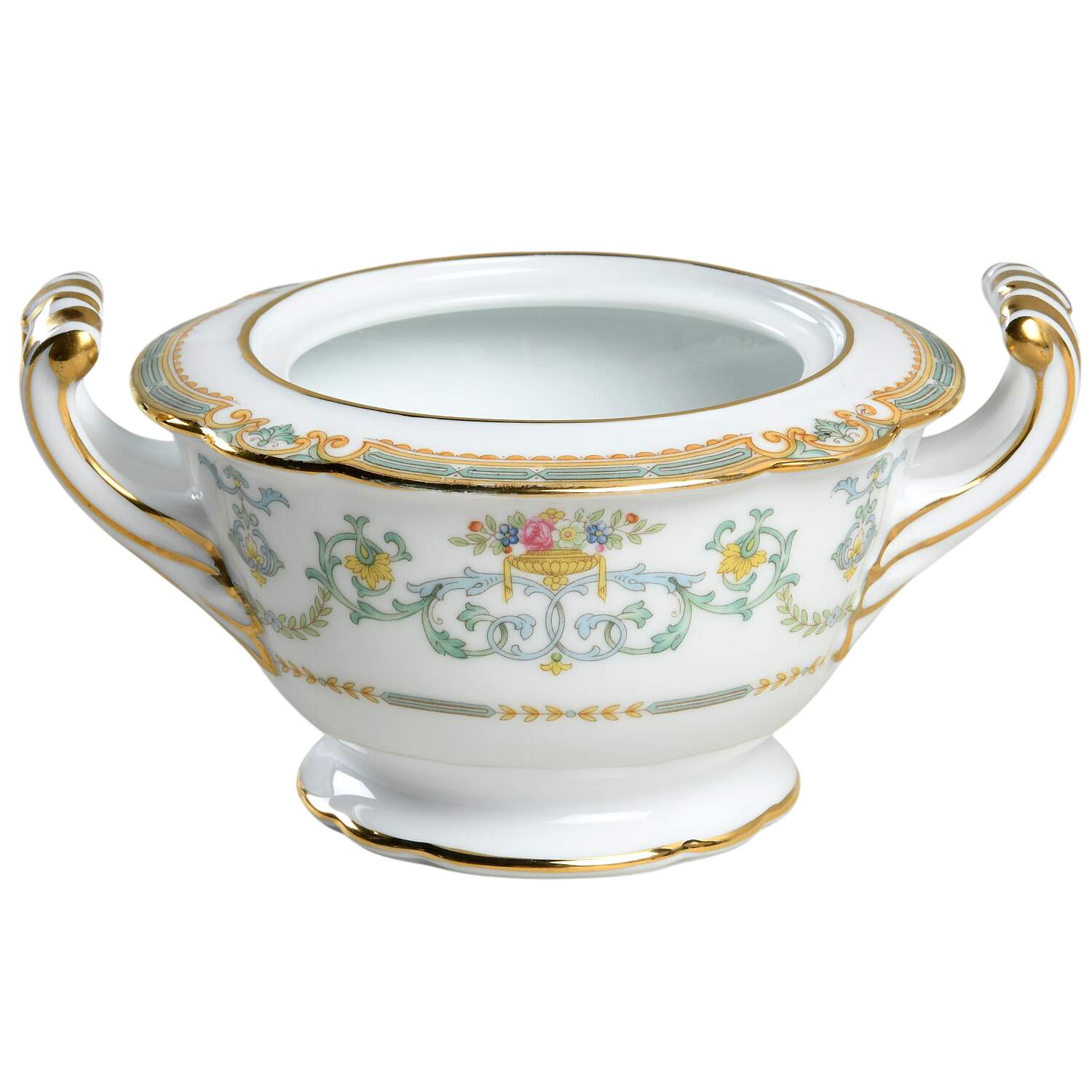 Saulsbury (No #, Scalloped) Sugar Bowl No Lid by Noritake-1