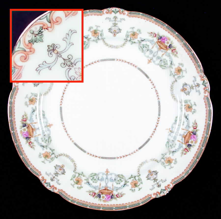 Saulsbury (No #, Scalloped) Dinner Plate by Noritake-1