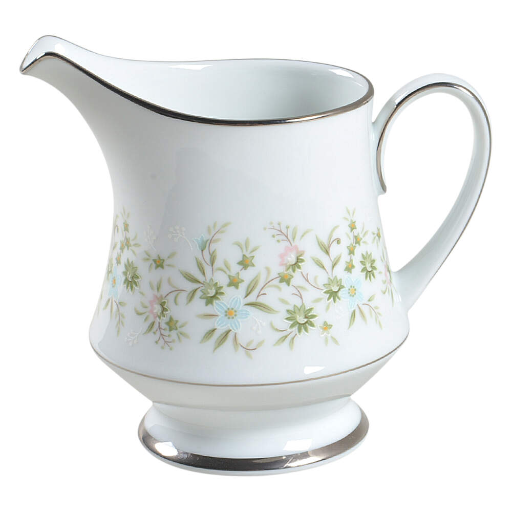 Savannah (Rim, Platinum) Creamer by Noritake-1