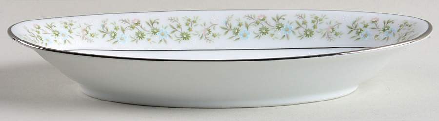 Savannah (Rim, Platinum) Relish by Noritake-1