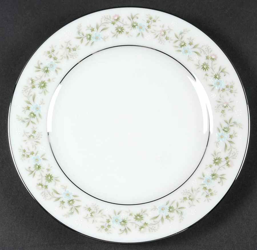 Savannah (Rim, Platinum) Bread & Butter Plate by Noritake-1