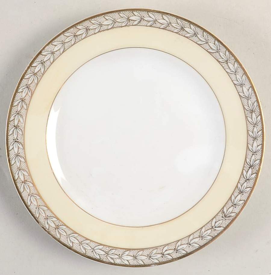Savannah (Rim, Gold) Bread & Butter Plate by Noritake-1