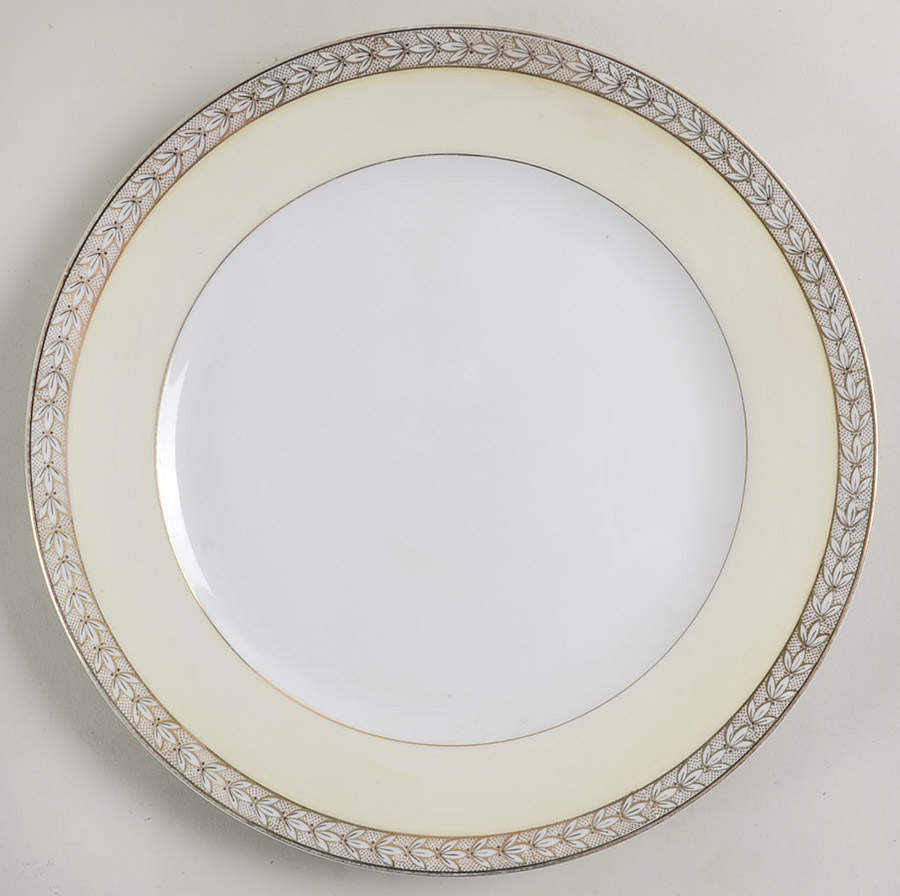Savannah (Rim, Gold) Dinner Plate by Noritake-1