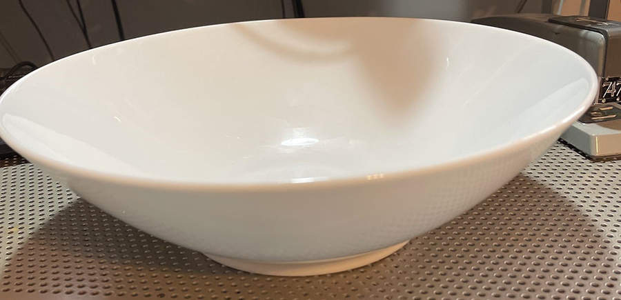 Savoy White 10" Round Vegetable Bowl by Noritake-1