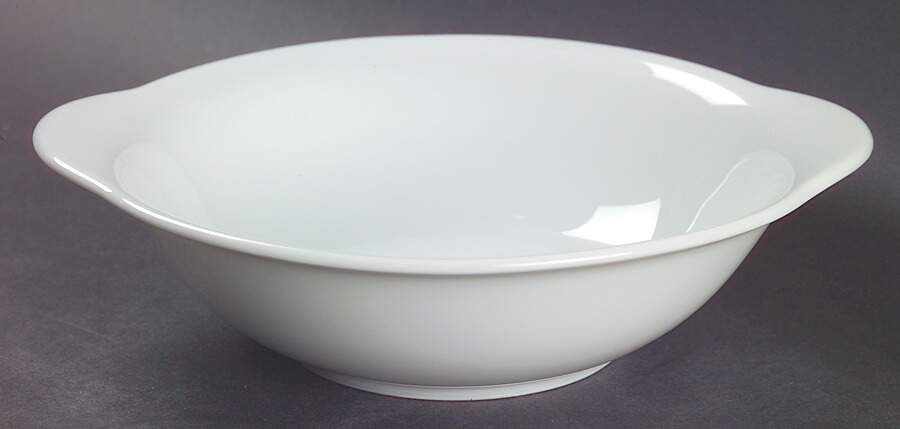 Savoy White Lugged Cereal Bowl by Noritake-1
