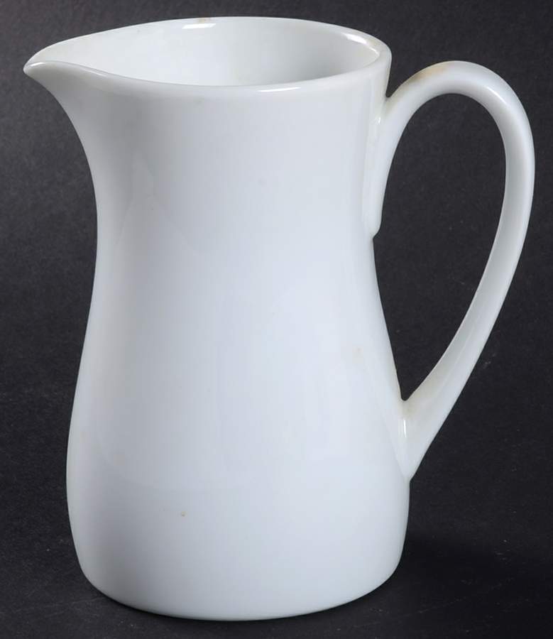 Savoy White Creamer by Noritake-1