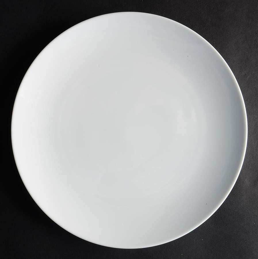 Savoy White Luncheon Plate by Noritake-1