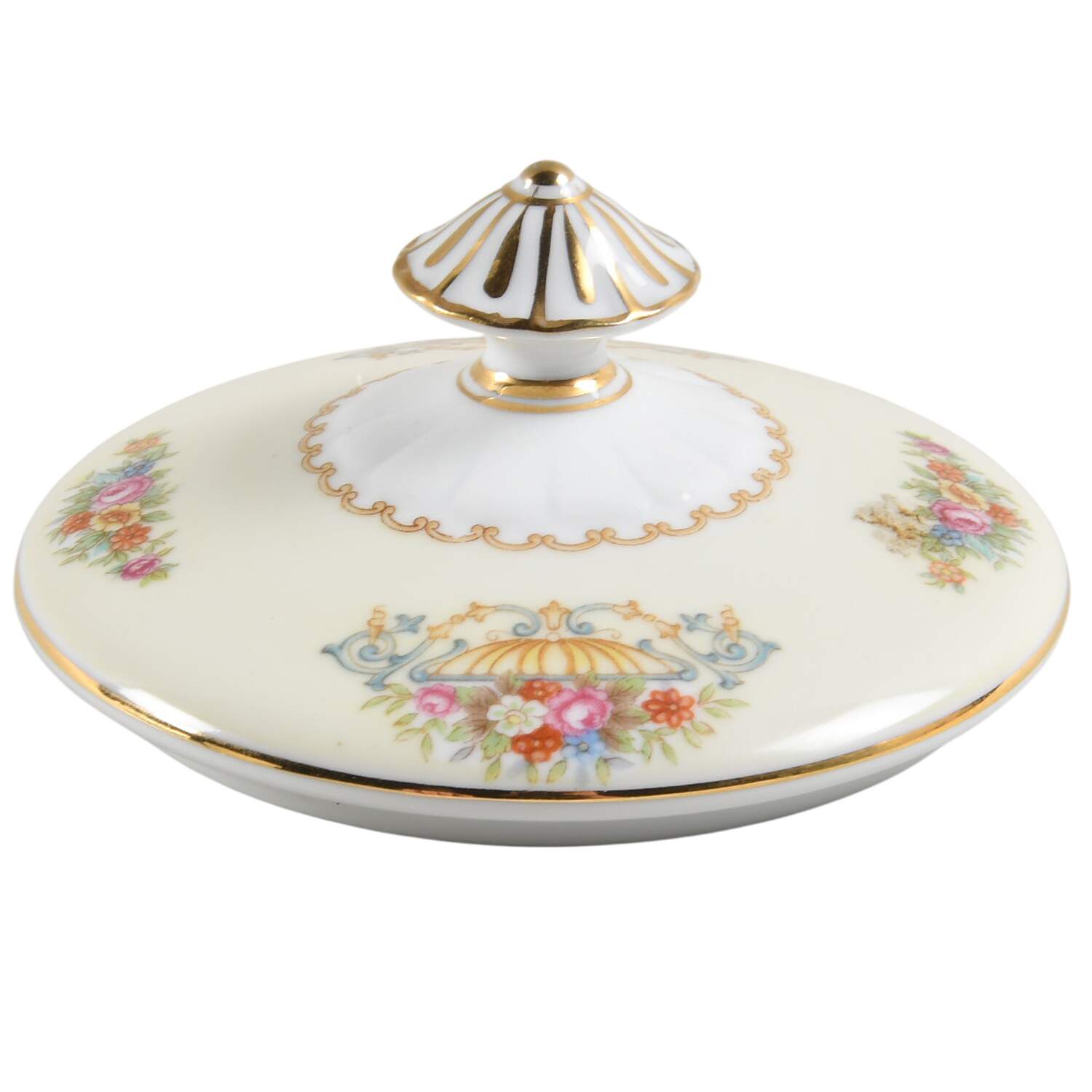 Savoia Lid for Sugar Bowl by Noritake-1