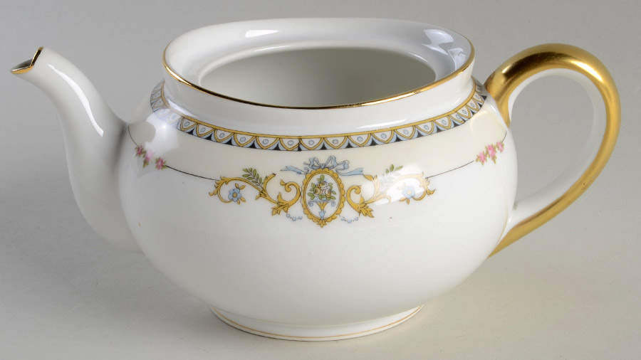 Savona Teapot No Lid by Noritake-1