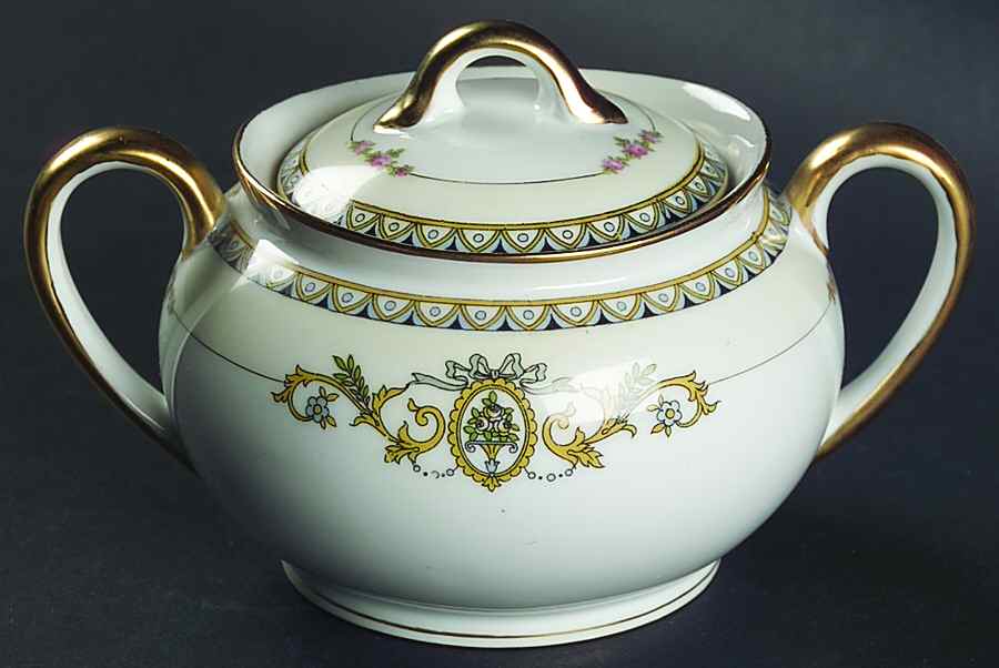 Savona Sugar Bowl & Lid by Noritake-1