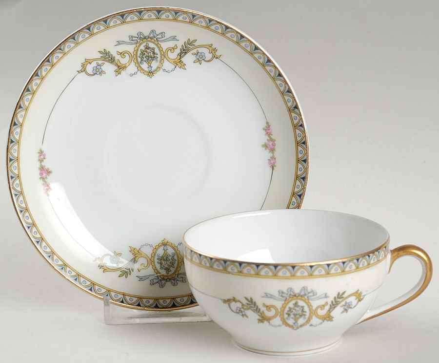 Savona Flat Cup & Saucer Set by Noritake-1