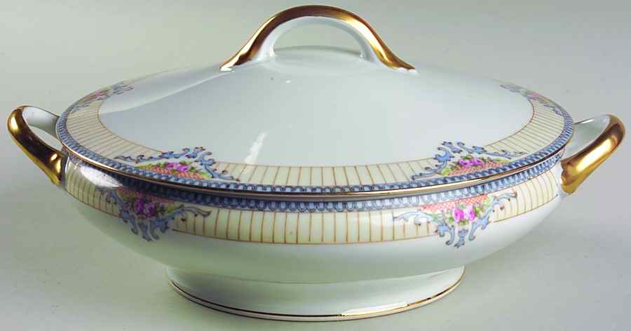 Savoy Round Covered Vegetable by Noritake-1