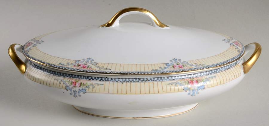 Savoy Oval Covered Vegetable by Noritake-1