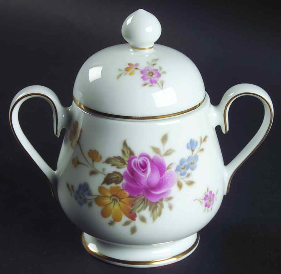 Scala Sugar Bowl & Lid by Noritake-1