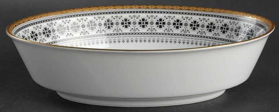 Scheherazade 9" Oval Vegetable Bowl by Noritake-1