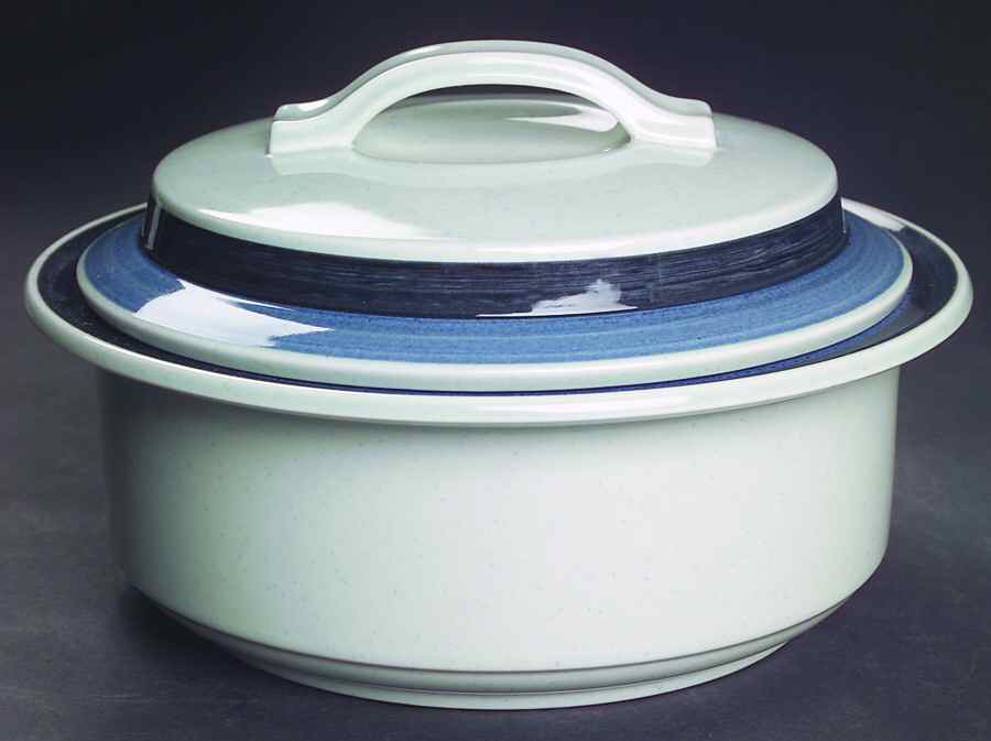 Seabreeze 1.25 Qt Round Covered Casserole by Noritake-1