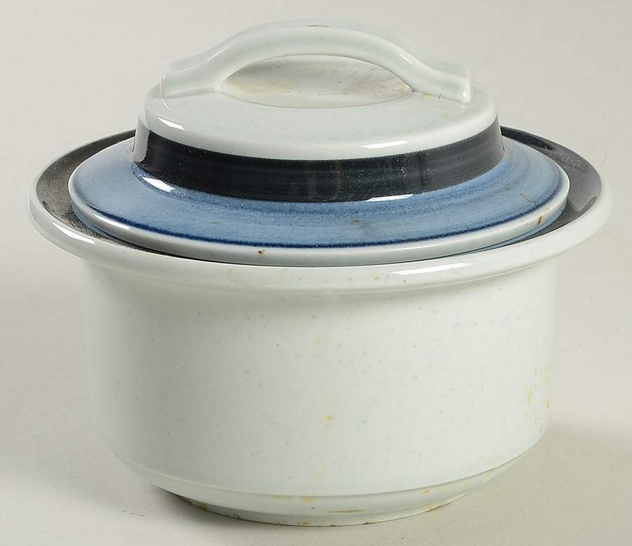 Seabreeze Sugar Bowl & Lid by Noritake-1