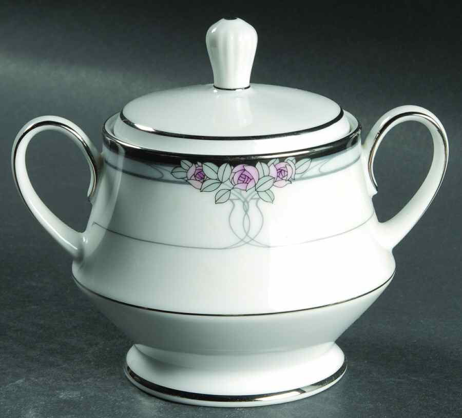 Seance Sugar Bowl & Lid by Noritake-1