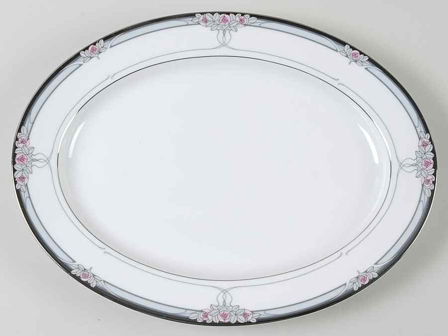 Seance 13" Oval Serving Platter by Noritake-1