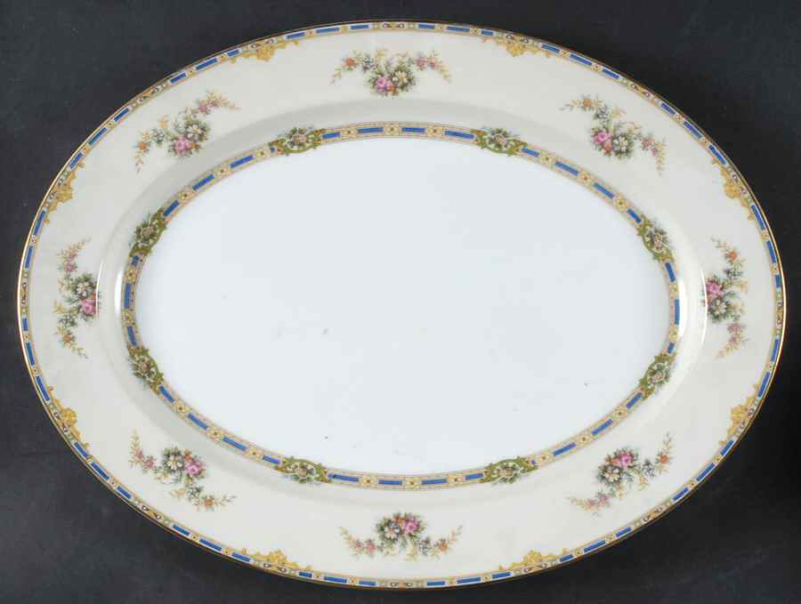 Sedalia 16" Oval Serving Platter by Noritake-1