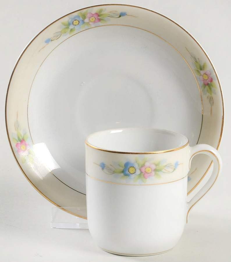 The Sedan Flat Demitasse Cup & Saucer Set by Noritake-1
