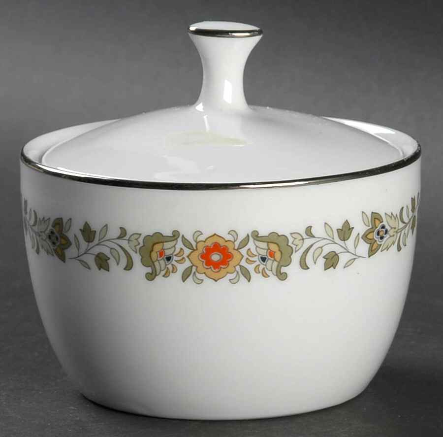 Sedgwick Sugar Bowl & Lid by Noritake-1