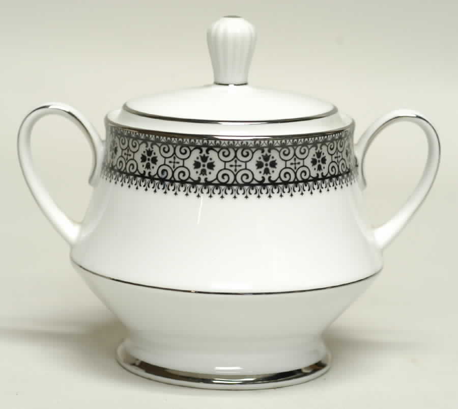 Segovia Sugar Bowl & Lid by Noritake-1
