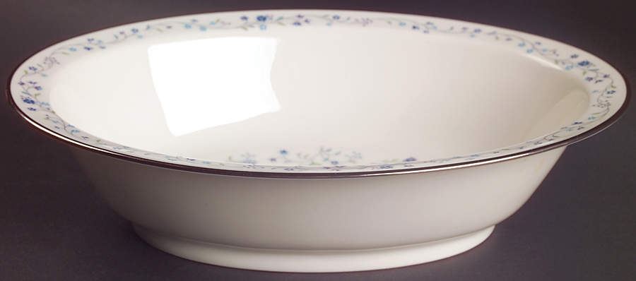 Serene Garden 10" Oval Vegetable Bowl by Noritake-1