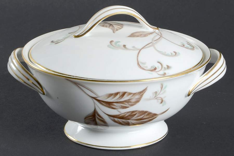 Selby Sugar Bowl & Lid by Noritake-1