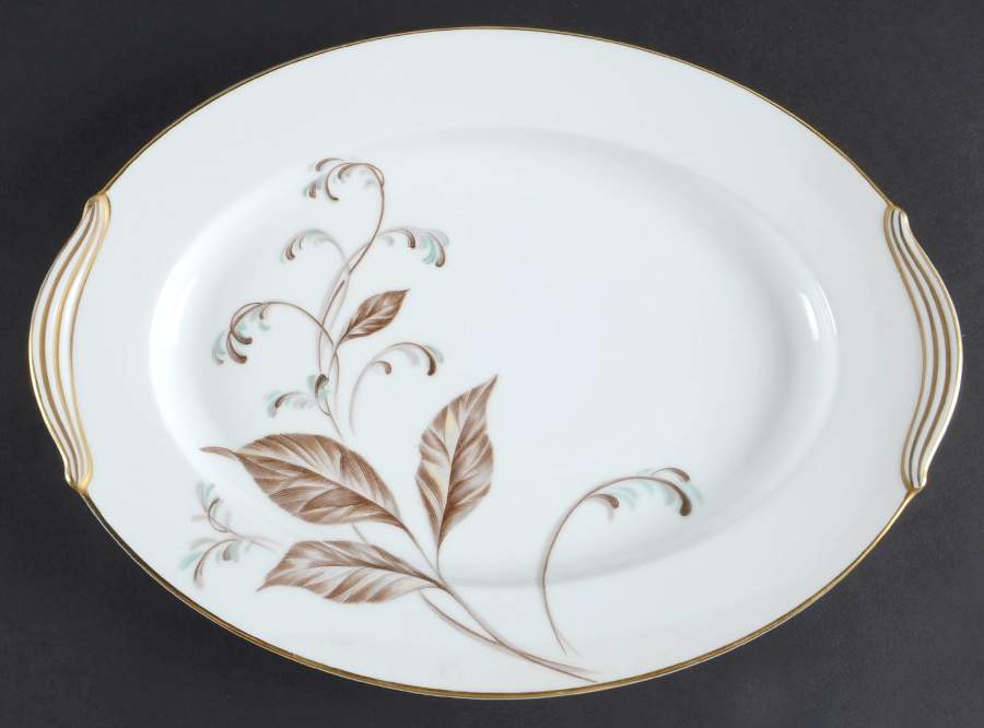 Selby 11" Oval Serving Platter by Noritake-1