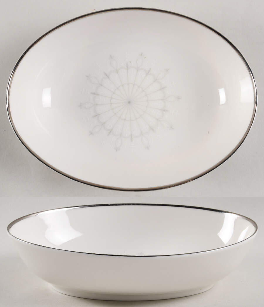Selene 8" Oval Vegetable Bowl by Noritake-1