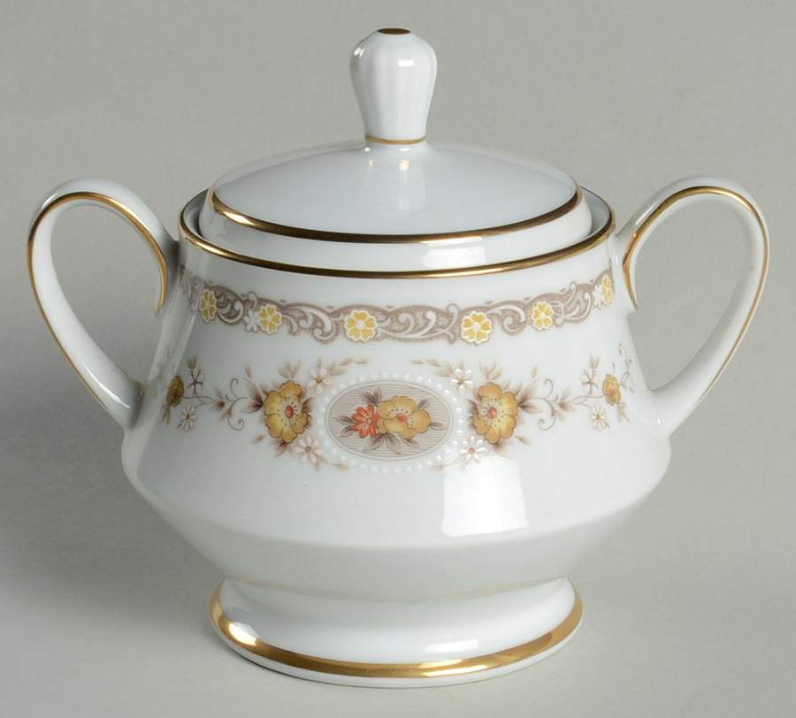 Selina Sugar Bowl & Lid by Noritake-1