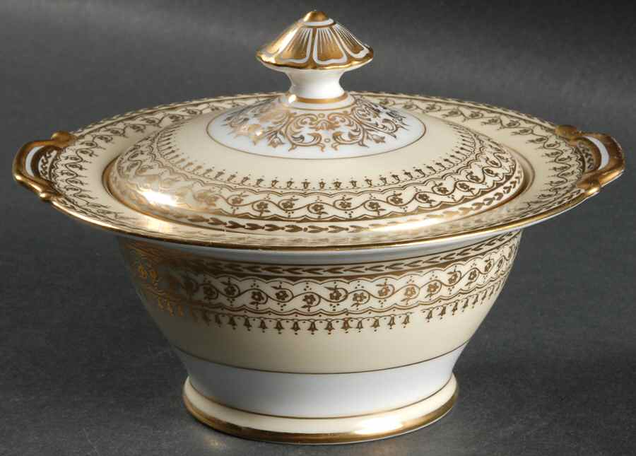 Selika Sugar Bowl & Lid by Noritake-1