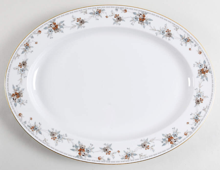 Secret Love 16" Oval Serving Platter by Noritake-1
