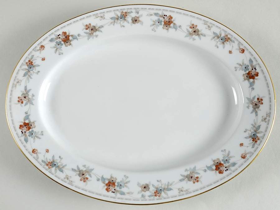 Secret Love 11" Oval Serving Platter by Noritake-1