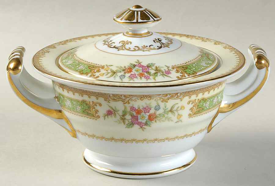 Senta Sugar Bowl & Lid by Noritake-1