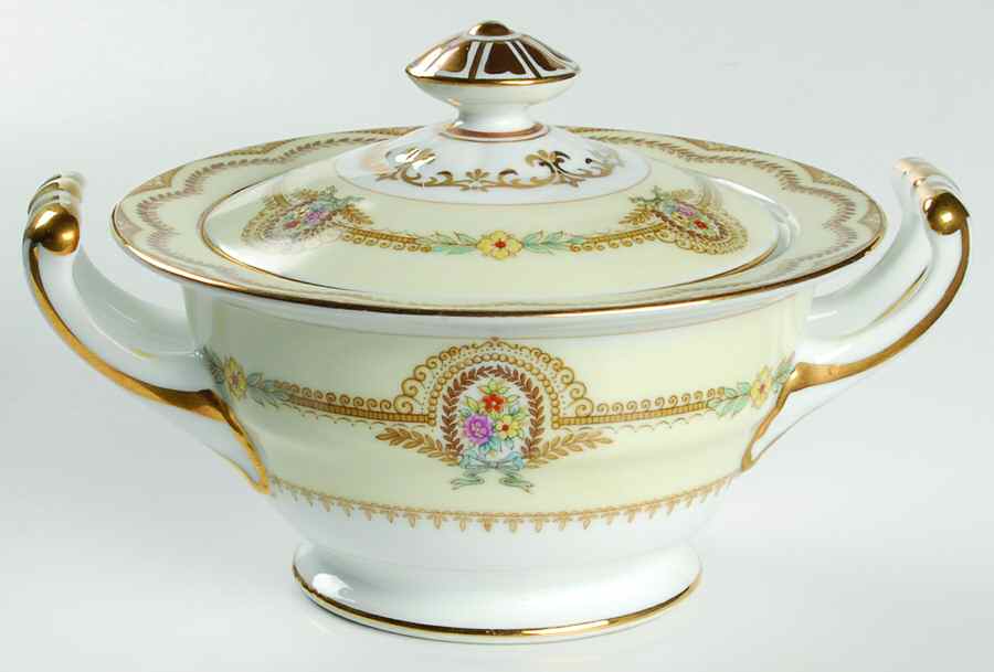 Serena Sugar Bowl & Lid by Noritake-1